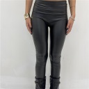 leggings similpelle felpato not